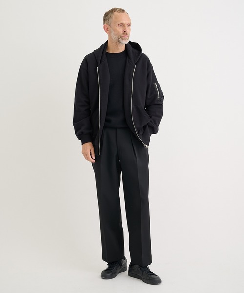 CINOH/チノ】別注 CIGAR POCKET ZIP UP HOODIE（パーカー）｜CINOH