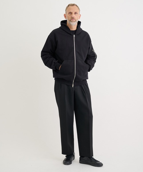 CINOH/チノ】別注 CIGAR POCKET ZIP UP HOODIE（パーカー）｜CINOH