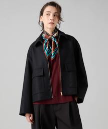 Liesse（リエス）の「ショート丈ウールブルゾン（ブルゾン）」