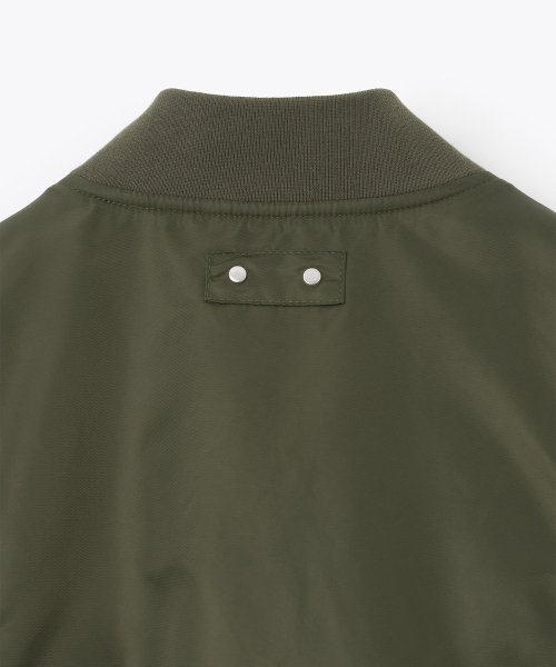 MILLO WOMEN（ミロウーマン）の「ブレンディッドフライトジャケット [カーキ]（ブルゾン・レディース・その他・SMALL/MEDIUM）」の8枚目の写真