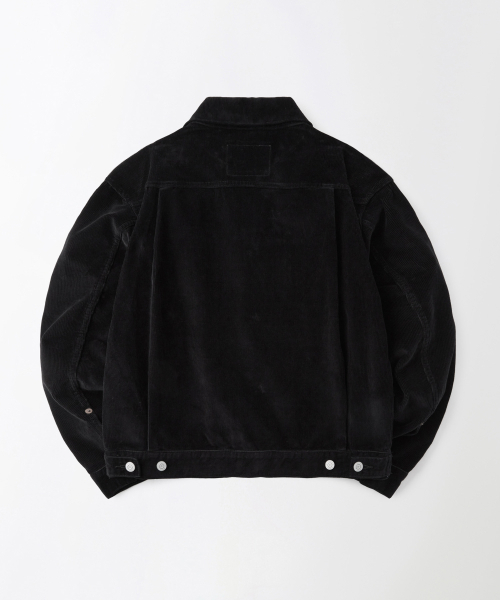 OUTSTANDING(アウトスタンディング)の「CORDUROY 2ND JACKET_BLACK(デニムジャケット・メンズ・その他・SMALL/MEDIUM/LARGE)」の7枚目の写真