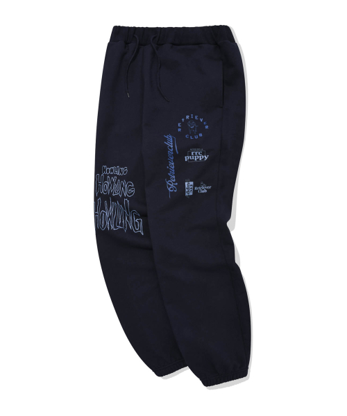Retriever Club（レトリーバークラブ）の「MULTI LOGO PANTS [NAVY]（スウェットパンツ・メンズ・その他・MEDIUM/LARGE/X-LARGE）」の3枚目の写真