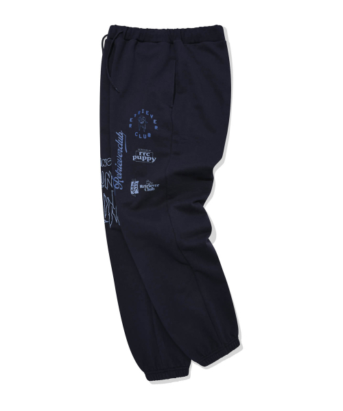 Retriever Club（レトリーバークラブ）の「MULTI LOGO PANTS [NAVY]（スウェットパンツ・メンズ・その他・MEDIUM/LARGE/X-LARGE）」の4枚目の写真
