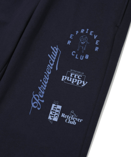 Retriever Club（レトリーバークラブ）の「MULTI LOGO PANTS [NAVY]（スウェットパンツ・メンズ・その他・MEDIUM/LARGE/X-LARGE）」の9枚目の写真