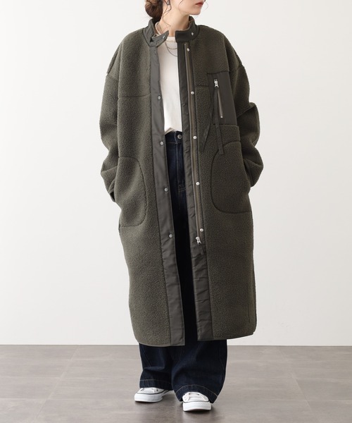 セール】ボンディングボア ロングコート（その他アウター）｜OMNES