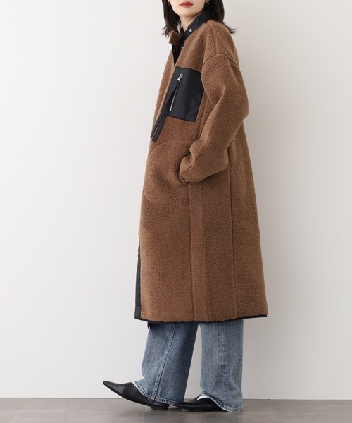 セール】ボンディングボア ロングコート（その他アウター）｜OMNES