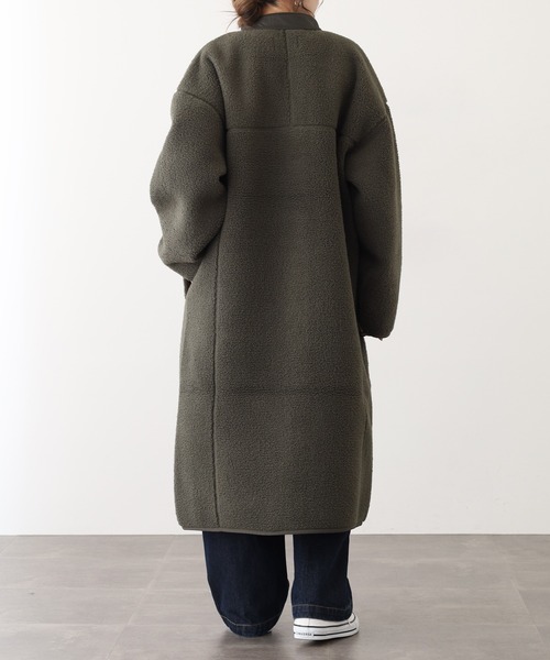 セール】ボンディングボア ロングコート（その他アウター）｜OMNES