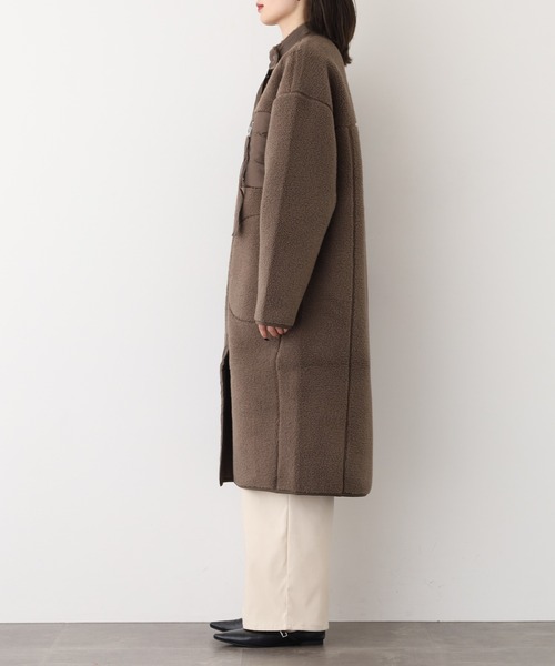 セール】ボンディングボア ロングコート（その他アウター）｜OMNES