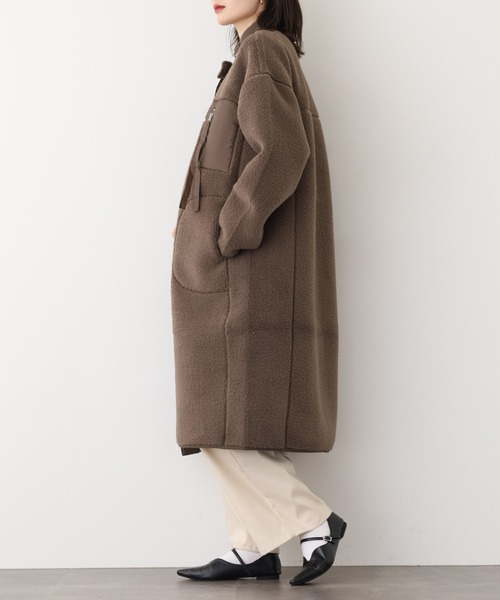 セール】ボンディングボア ロングコート（その他アウター）｜OMNES