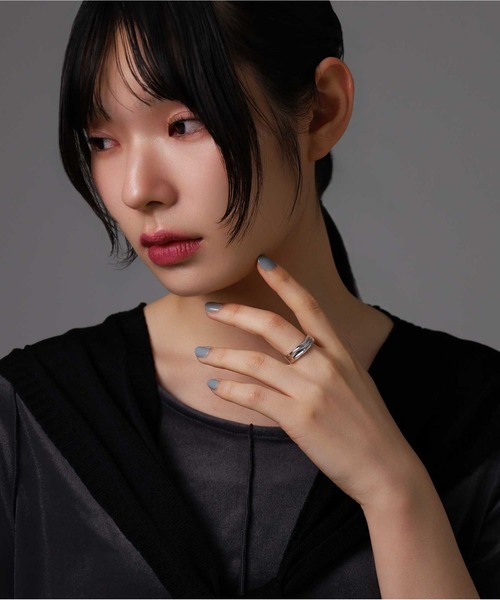 LION HEART(ライオンハート)の「“for Gift”リップルテクスチャーリング/シルバー925【LION HEART / ライオンハート】(リング・メンズ・シルバー・9号/11号/13号/15号/17号/19号/21号/23号)」の15枚目の写真