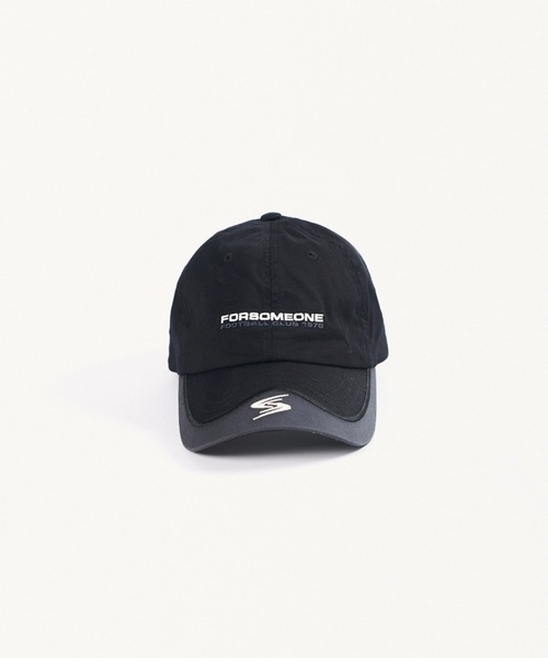 FORSOMEONE(フォーサムワン)の「FORSOMEONE FC CAP(キャップ・メンズ・ブラック・FREE)」の2枚目の写真