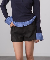 HALEY PESCA | HALEY PESCA/スエードライク マイクロミニ丈パンツ(その他パンツ)