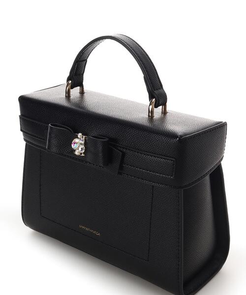 SAMANTHAVEGA（サマンサベガ）の「ジュエルリボンバニティバッグ（ショルダーバッグ・レディース・ブラック・FREE）」の3枚目の写真