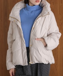 ストレッチカシュネックピュアダウン