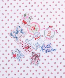 Cath Kidston | ステッカーセット Lace Heart Rose(ステッカー/テープ)