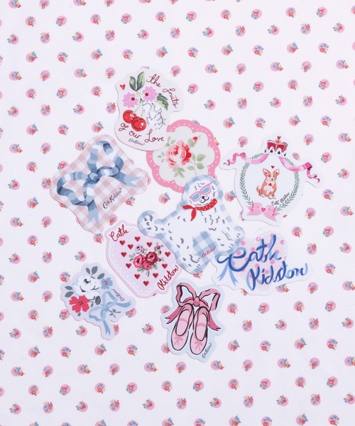 Cath Kidston(キャスキッドソン)の「ステッカーセット Lace Heart Rose(ステッカー/テープ・レディース・ピンク・FREE)」の1枚目の写真