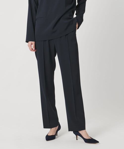 MARW UNITED ARROWS（マルゥ ユナイテッドアローズ）の「＜MARW UNITED ARROWS＞ツイル テーパードパンツ（スラックス・レディース・ブラック/ネイビー/ダークグレー・38/36/34）」の3枚目の写真