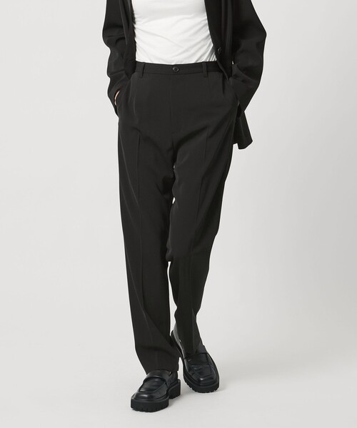 MARW UNITED ARROWS（マルゥ ユナイテッドアローズ）の「＜MARW UNITED ARROWS＞ツイル テーパードパンツ（スラックス・レディース・ブラック/ネイビー/ダークグレー・38/36/34）」の7枚目の写真