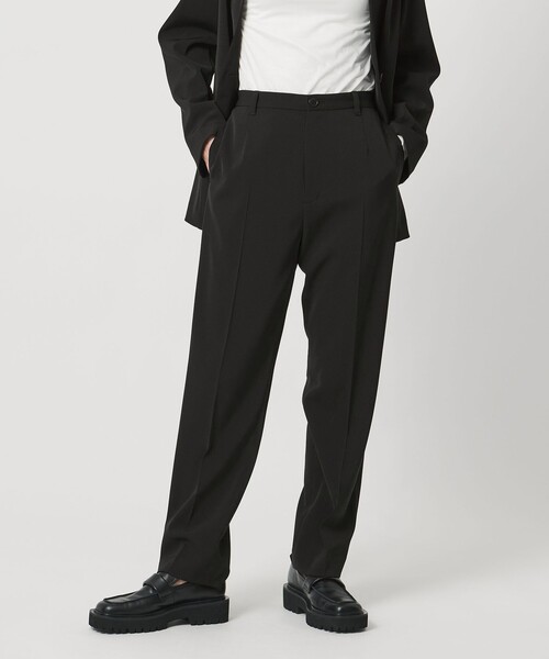 MARW UNITED ARROWS（マルゥ ユナイテッドアローズ）の「＜MARW UNITED ARROWS＞ツイル テーパードパンツ（スラックス・レディース・ブラック/ネイビー/ダークグレー・38/36/34）」の8枚目の写真