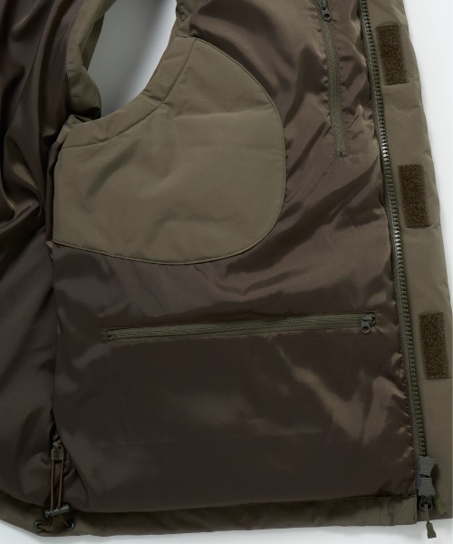 DAIWA PIER39(ダイワピア39)の「DAIWA PIER39 WINDSTOPPER FIELD DOWN VEST BW-18025W(その他アウター・メンズ・カーキ/ブラック/チャコールグレー・SMALL/MEDIUM/LARGE/X-LARGE)」の11枚目の写真
