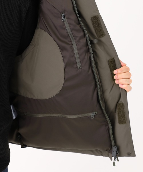 DAIWA PIER39(ダイワピア39)の「DAIWA PIER39 WINDSTOPPER FIELD DOWN VEST BW-18025W(その他アウター・メンズ・カーキ/ブラック/チャコールグレー・SMALL/MEDIUM/LARGE/X-LARGE)」の13枚目の写真