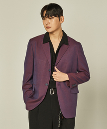 TRADCLUB（トラッドクラブ）の「キャンドンツートンオーバーブレザー（テーラードジャケット）」