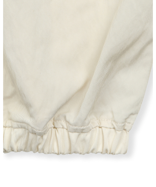 BESLOW(ビースロー)の「LAYERED HOODED ZIP UP JUMPER IVORY(パーカー・メンズ・その他・SMALL/MEDIUM/LARGE/X-LARGE)」の4枚目の写真