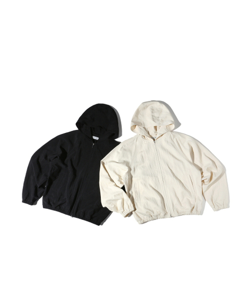 BESLOW(ビースロー)の「LAYERED HOODED ZIP UP JUMPER IVORY(パーカー・メンズ・その他・SMALL/MEDIUM/LARGE/X-LARGE)」の7枚目の写真
