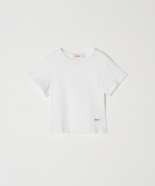 HEEARI(ヒアリー)の「ヒエリーベイビーTシャツ_ホワイト(Tシャツ/カットソー・レディース・その他・FREE)」の2枚目の写真