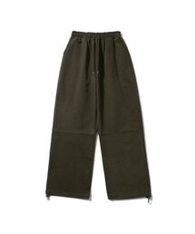 SEARCH410（サーチ410）の「Curve Incision Wide Pants Khaki（その他パンツ）」