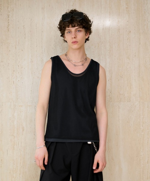 soerte(ソエルテ)の「【26SS】【2点セット】Utility Shield Sleeveless-Layered 2Pack / ユーティリティーレイヤードタンクトップ(タンクトップ・メンズ・ブラック/ホワイト・3/2/1)」の11枚目の写真