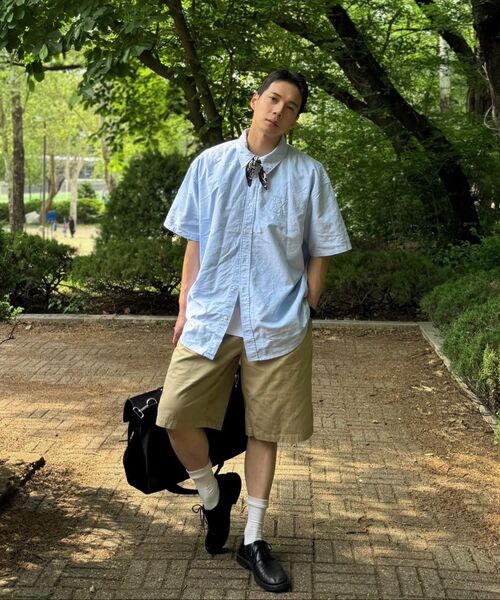 YALE(イェール)の「Yロゴオーバーサイズオックスフォードシャツ_ホワイト(シャツ/ブラウス・レディース・その他・SMALL/MEDIUM/LARGE/X-LARGE)」の12枚目の写真