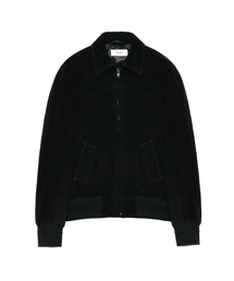 ROLLINGSTUDIOS（ローリングスタジオ）の「WESTERN BLOUSON JACKET GOATSUEDE BLACK（ライダースジャケット）」