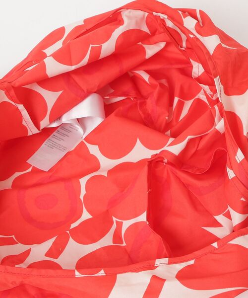marimekko（マリメッコ）の「Unikko / Smartbag（エコバッグ/サブバッグ・レディース・レッド・FREE）」の8枚目の写真