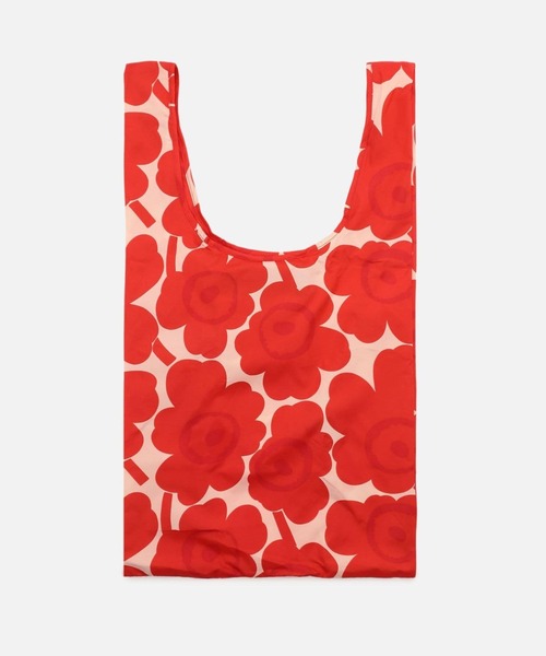 marimekko（マリメッコ）の「Unikko / Smartbag（エコバッグ/サブバッグ・レディース・レッド・FREE）」の4枚目の写真