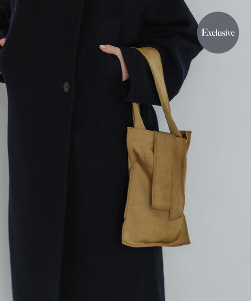 ITTI(イッチ)の「『一部別注カラー』ITTI MARY INSIDE OUT TOTE- S(トートバッグ・レディース・ブラック/マスタード/レッド・-)」の2枚目の写真