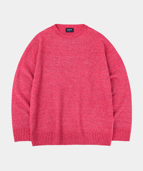 LETTERCOMO(レテルコモ)の「デイデイ 無縫製 ウールニット チェリーピンク(ニット/セーター・メンズ・その他・LARGE)」の1枚目の写真