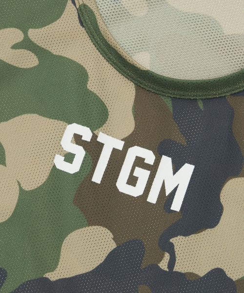 STIGMA(スティグマ)の「メッシュオーバーサイズノースリーブカモフラージュ(Tシャツ/カットソー・メンズ・その他・MEDIUM/LARGE/X-LARGE)」の4枚目の写真