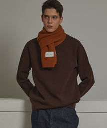 WHITE PROJECT（ホワイトプロジェクト）の「[Gift Box] Virgin Wool Knit Muffler Ginger Unisex（マフラー）」