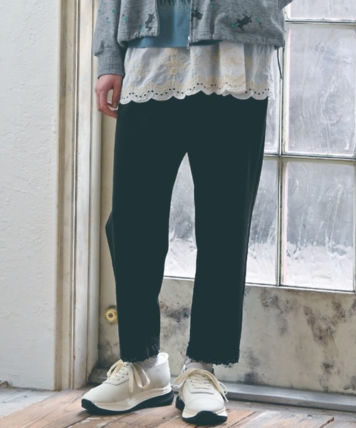 ストレッチポンチテーパードパンツ（その他パンツ）｜SUPER HAKKA