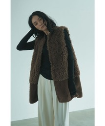 marjour | BOA PANEL VEST(ベスト)