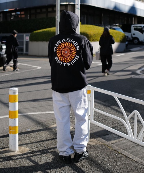 セール】SPITFIRE CLASSIC SWIRL HOODIE SWEAT PARKA/THRASHER