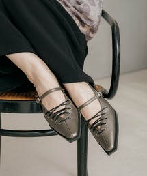 PAGEBOY | レースアップミュール(サンダル)