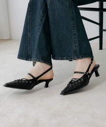 PAGEBOY | レースアップミュール(サンダル)