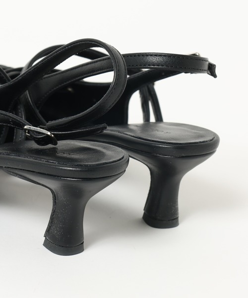 PAGEBOY（ページボーイ）の「レースアップミュール（サンダル・レディース・ブラック/ブラウン・MEDIUM/LARGE）」の10枚目の写真