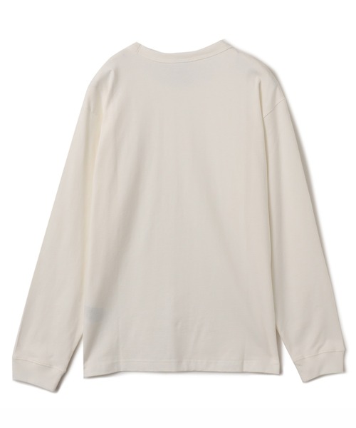 NEW BALANCE(ニューバランス)の「New Balance Shohei Signature Heavy oz LS T-Shirt / ニューバランス オオタニ ショウヘイ シグネチャーヘビーオンスロングスリーブ Tシャツ(Tシャツ/カットソー・メンズ・ライトブルー/ブラック/ホワイト・M/L/XL/S)」の7枚目の写真