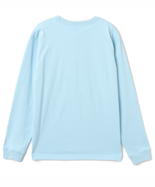 NEW BALANCE(ニューバランス)の「New Balance Shohei Signature Heavy oz LS T-Shirt / ニューバランス オオタニ ショウヘイ シグネチャーヘビーオンスロングスリーブ Tシャツ(Tシャツ/カットソー・メンズ・ライトブルー/ブラック/ホワイト・M/L/XL/S)」の11枚目の写真