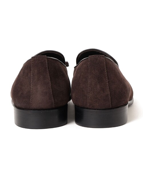 POLPETTA（ポルペッタ）の「【別注】POLPETTA / スエードタッセル ローファー（ドレスシューズ・メンズ・ブラック/ダークブラウン・41/40.5/40/39.5/39/38.5/42.5/42/41.5）」の6枚目の写真