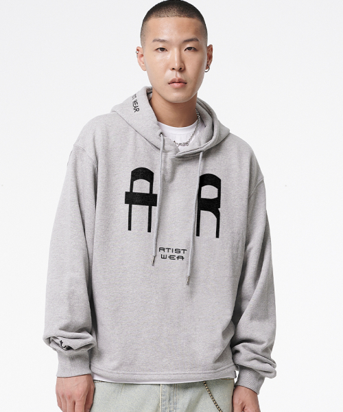 ARTISTWEAR（アーティストウェア）の「[ATW] フェイスコードイージーフード（パーカー・レディース・ブラック/グレー・MEDIUM/LARGE/X-LARGE/XX-LARGE）」の5枚目の写真