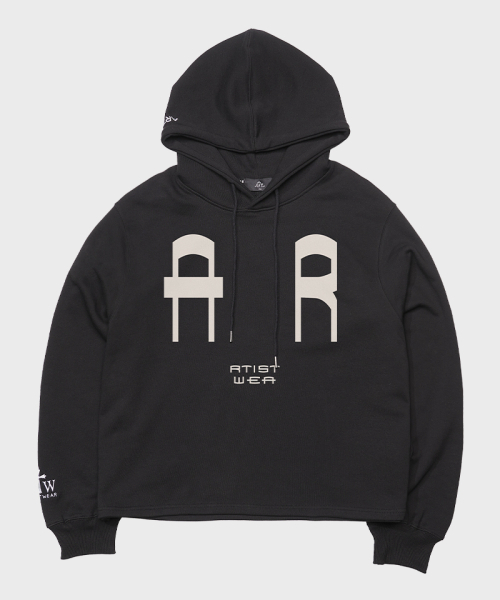 ARTISTWEAR（アーティストウェア）の「[ATW] フェイスコードイージーフード（パーカー・レディース・ブラック/グレー・MEDIUM/LARGE/X-LARGE/XX-LARGE）」の9枚目の写真